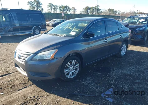 2015 Nissan Sentra Sv from USA, damaged, VIN 3N1AB7AP3FL677948